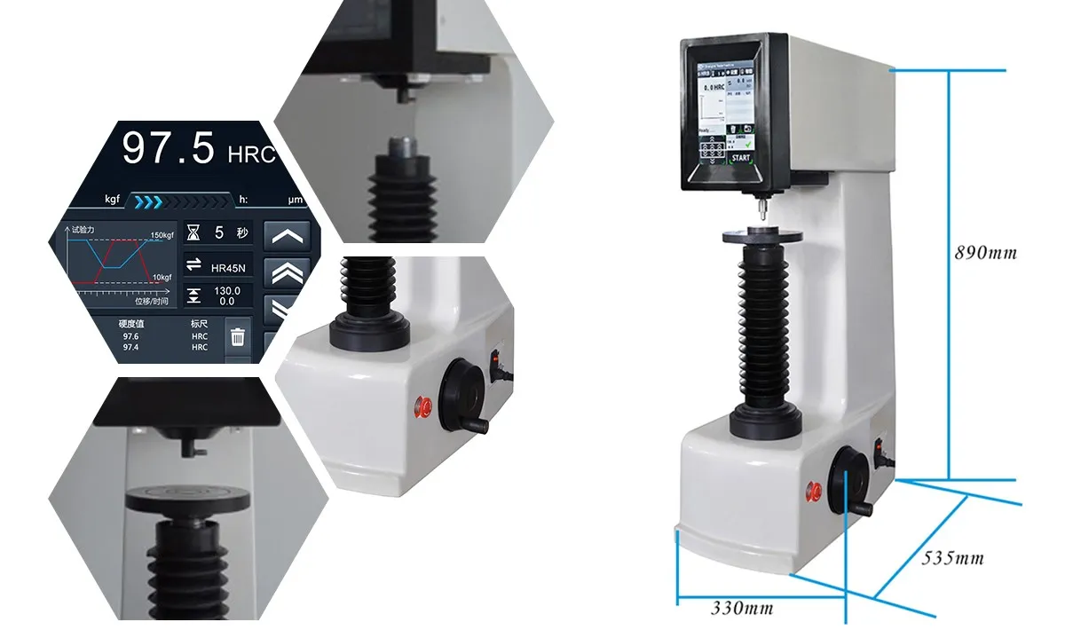 China Factory supply automated Rockwell Hardness Tester price